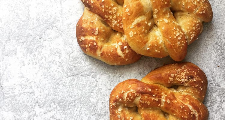 Spelt Soft Pretzels