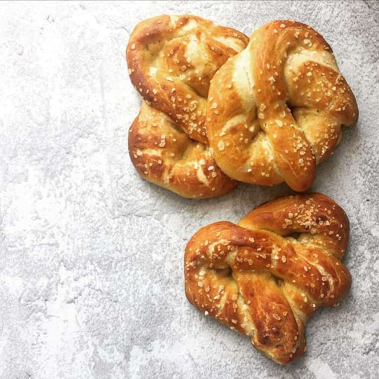 Spelt Soft Pretzels