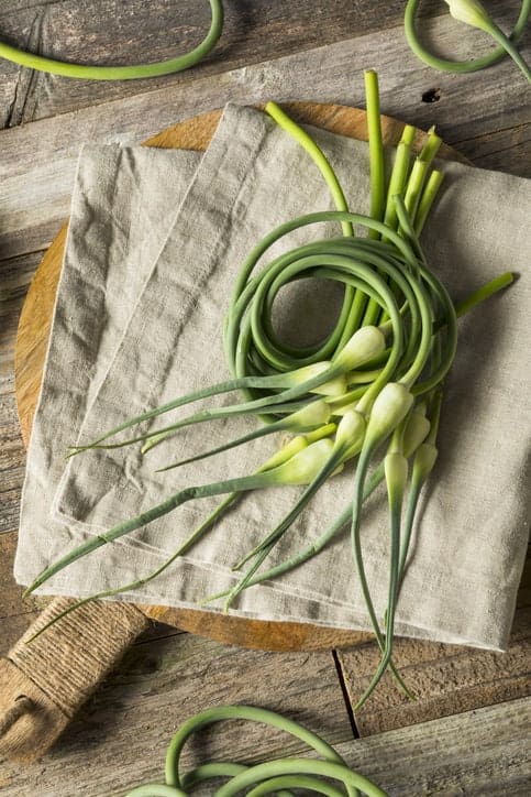 How to Cook with Garlic Scapes