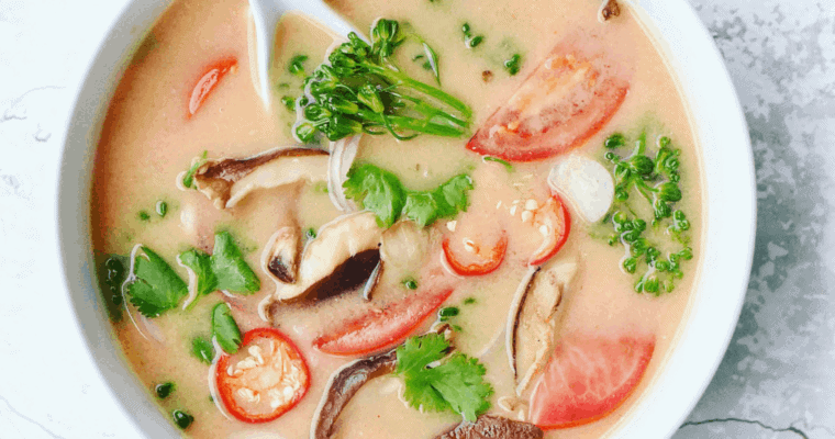 Vegan Tom Yum Soup