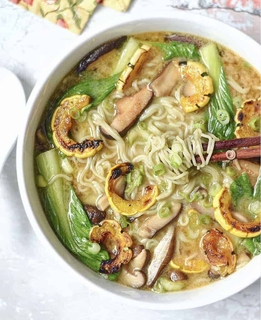 Red Miso Udon Soup