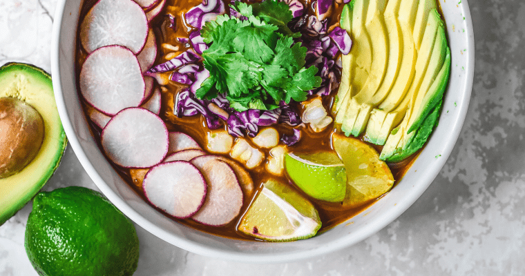 Vegan Pozole Soup