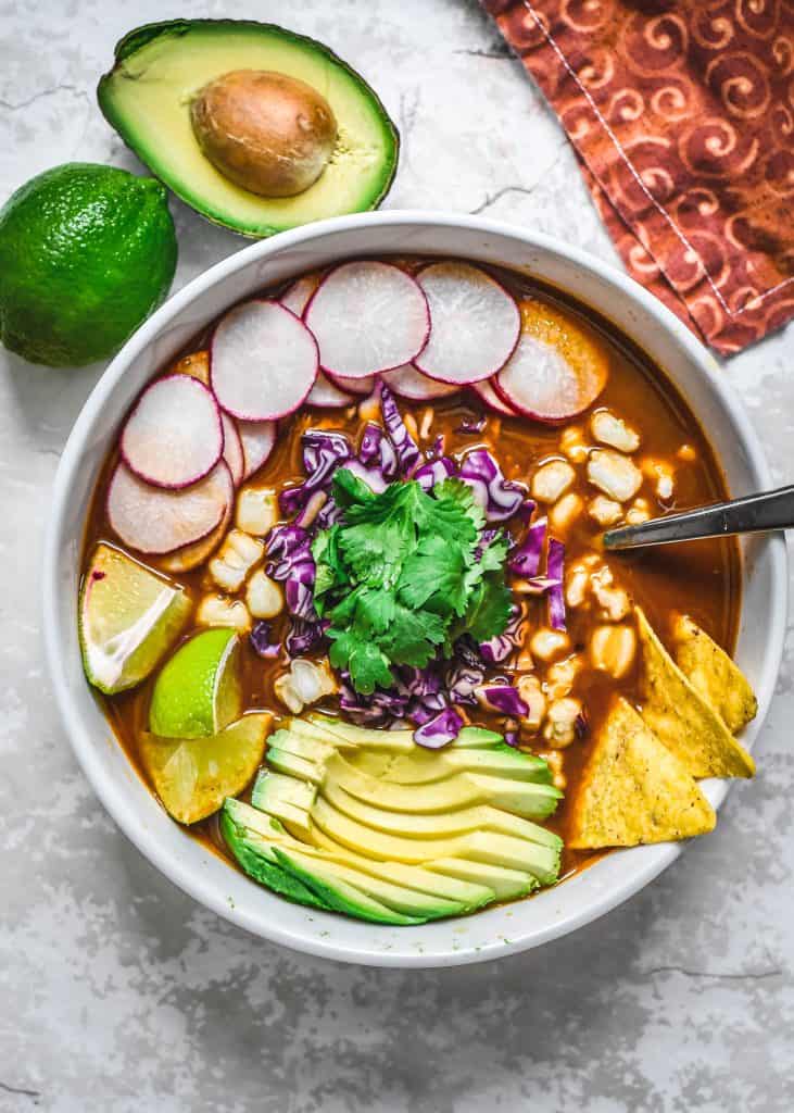 Vegan Pozole Soup