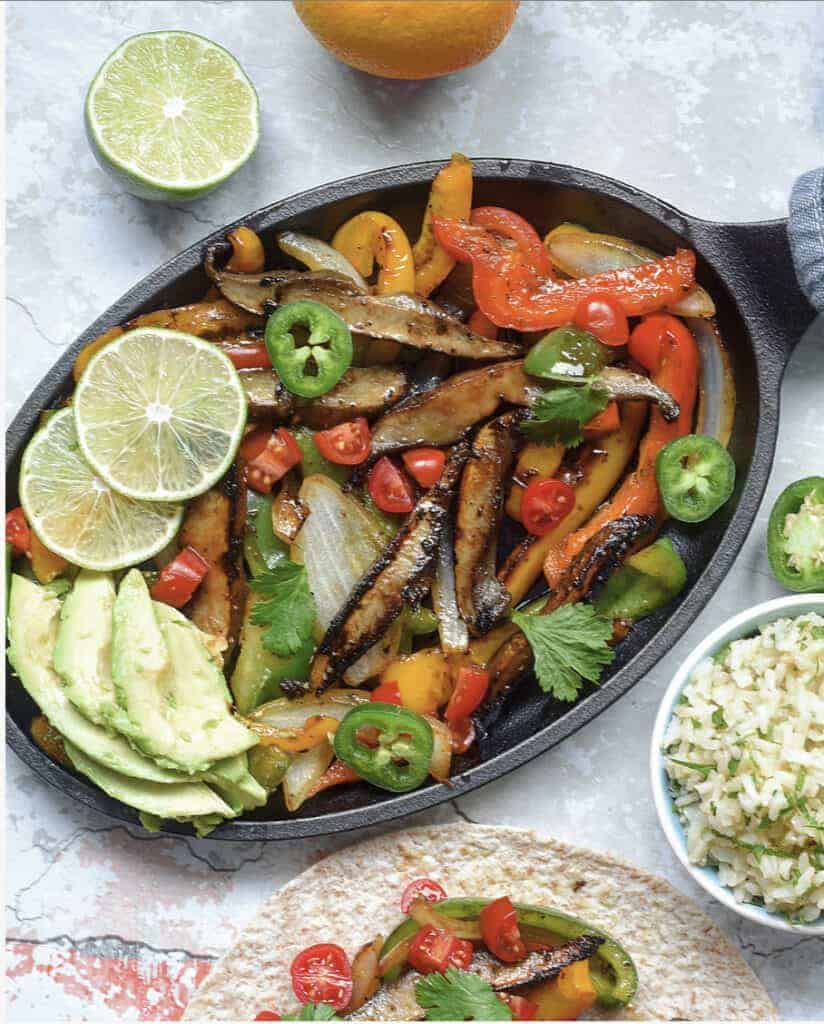 Citrus-Marinated Portobello Fajita Recipe