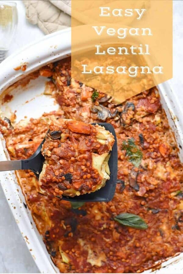 Vegan Lentil Bolognese Recipe