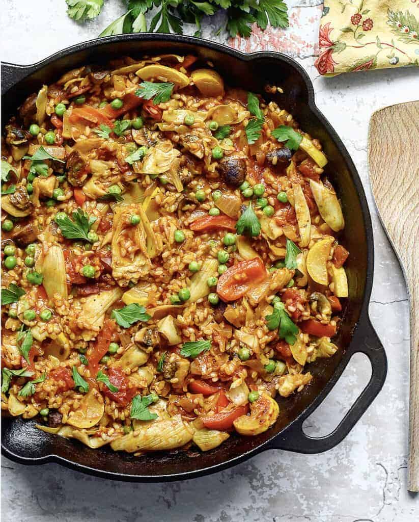 Vegan Paella Recipe