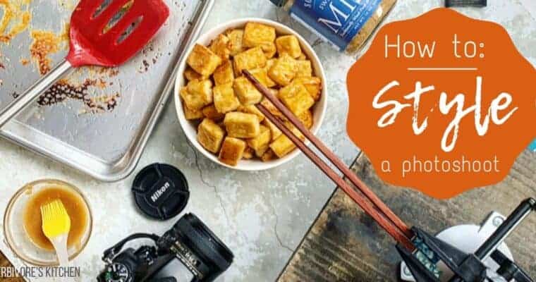 Food Photography: How I Styled This Miso-Glazed Tofu for My Food Blog