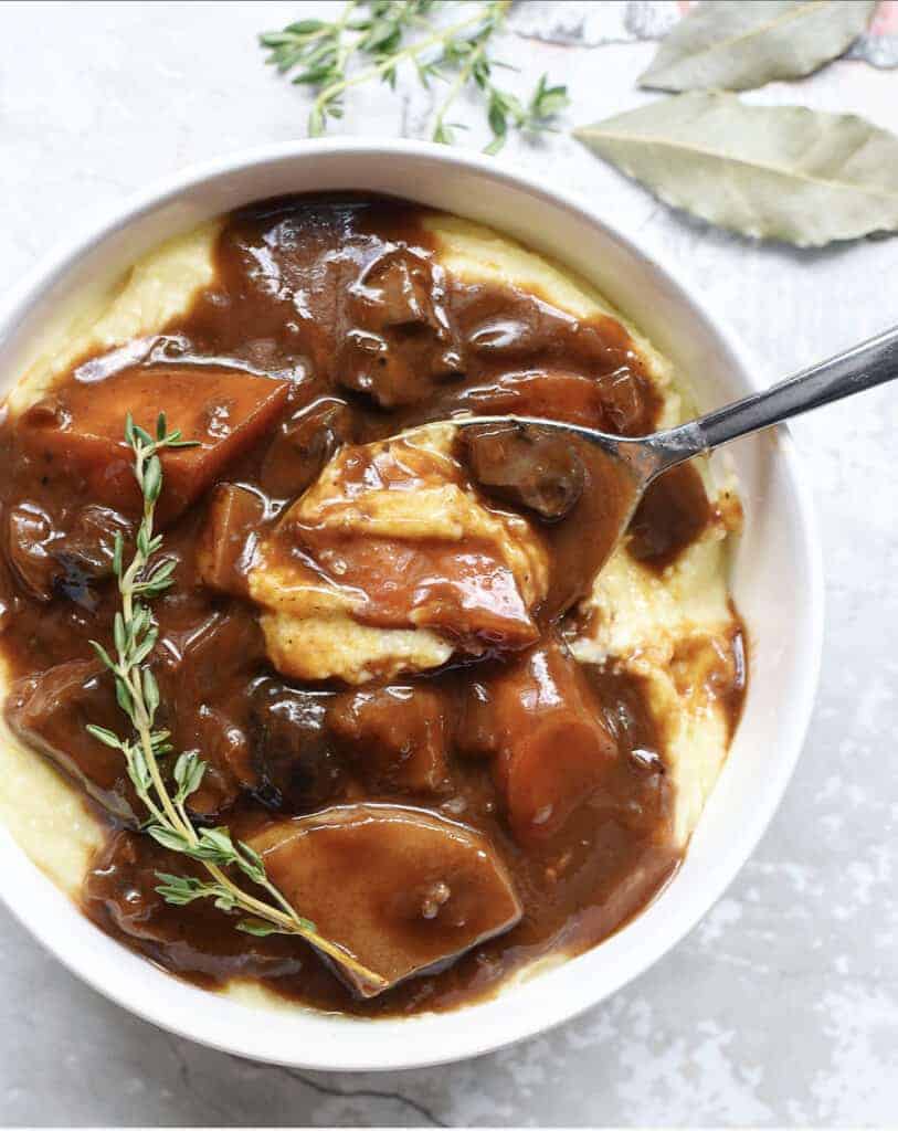 Vegan Coq au Vin