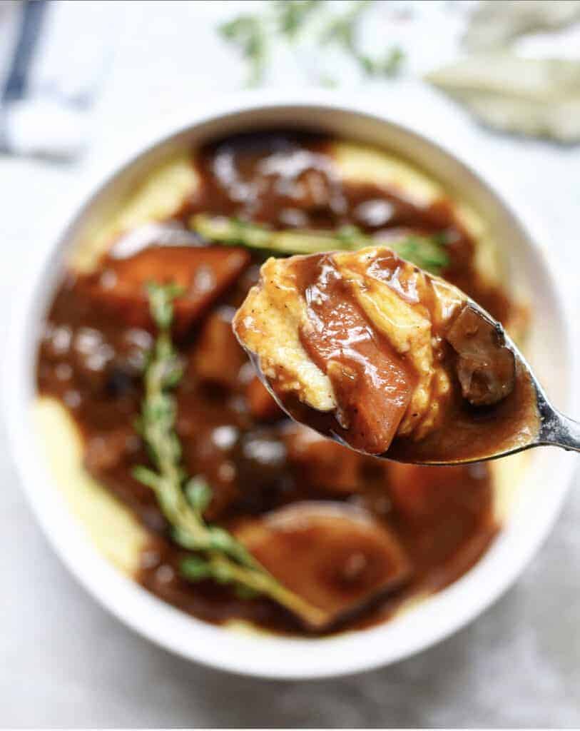 Vegan No Coq au Vin Recipe