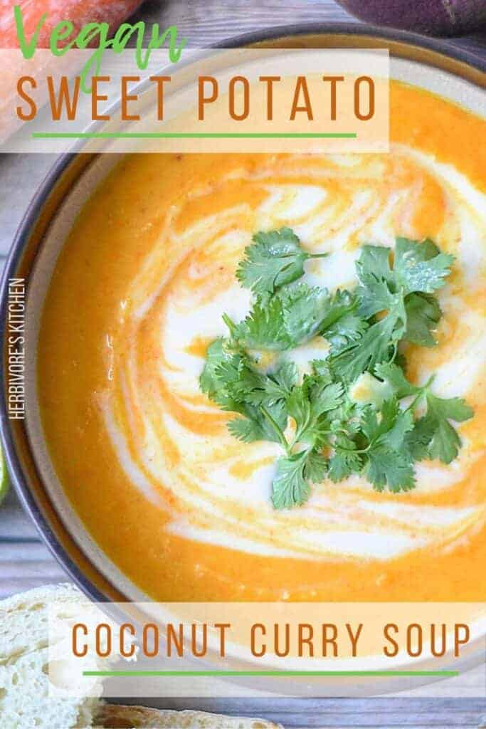 Coconut Curry Sweet Potato Soup