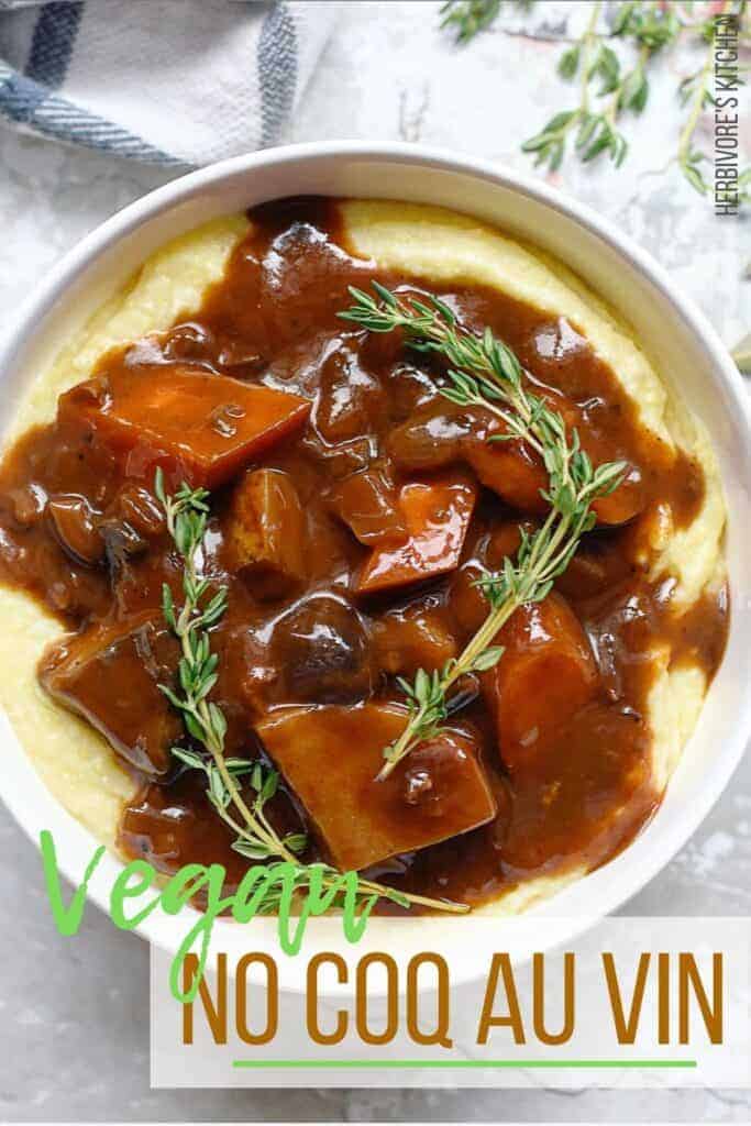 Vegan Coq au Vin