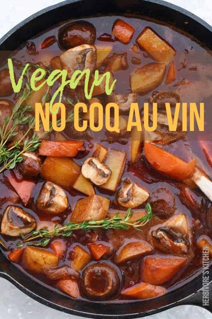 Vegan Coq au Vin