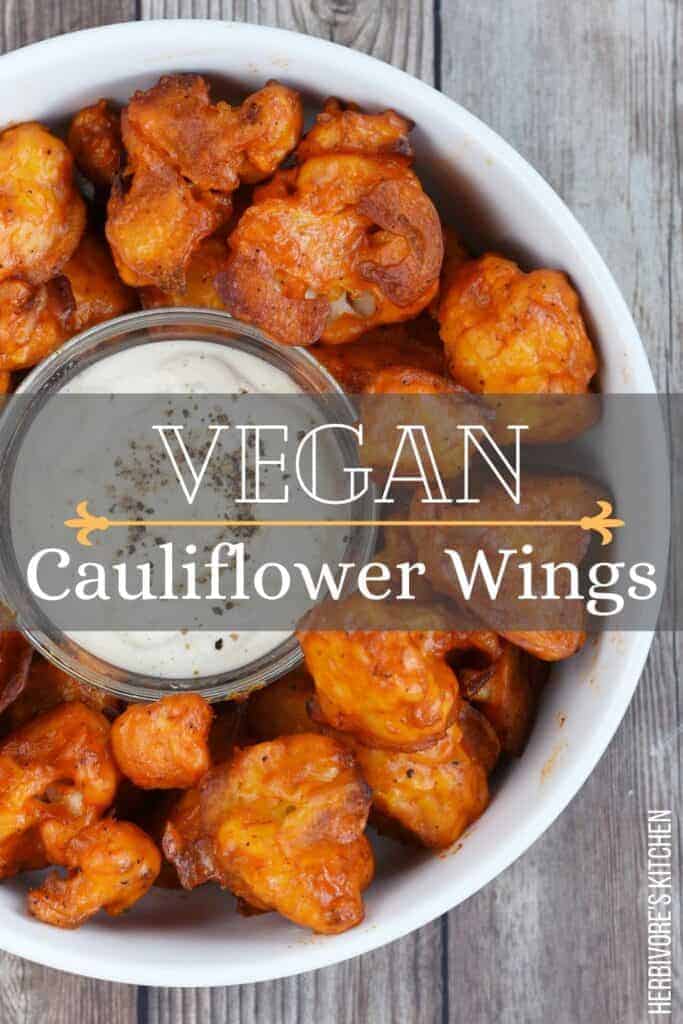 Baked Cauliflower Buffalo Wings