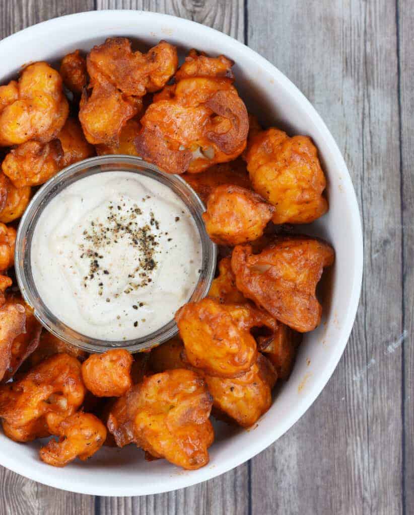 Baked Cauliflower Buffalo Wings