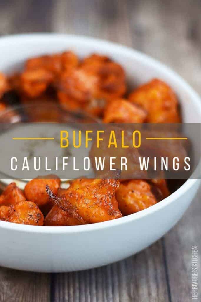 Baked Cauliflower Buffalo Wings