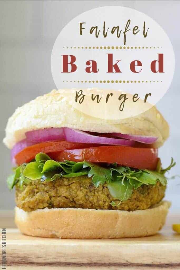 Baked Falafel Burgers Recipe