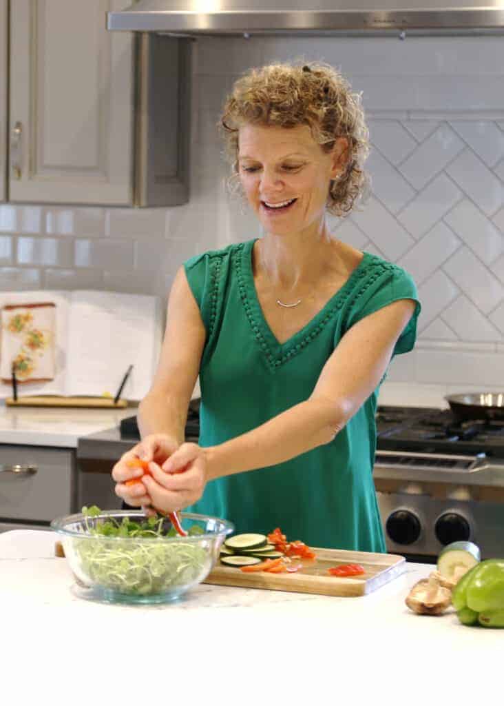 Kate Friedman Herbivore's Kitchen Headshot