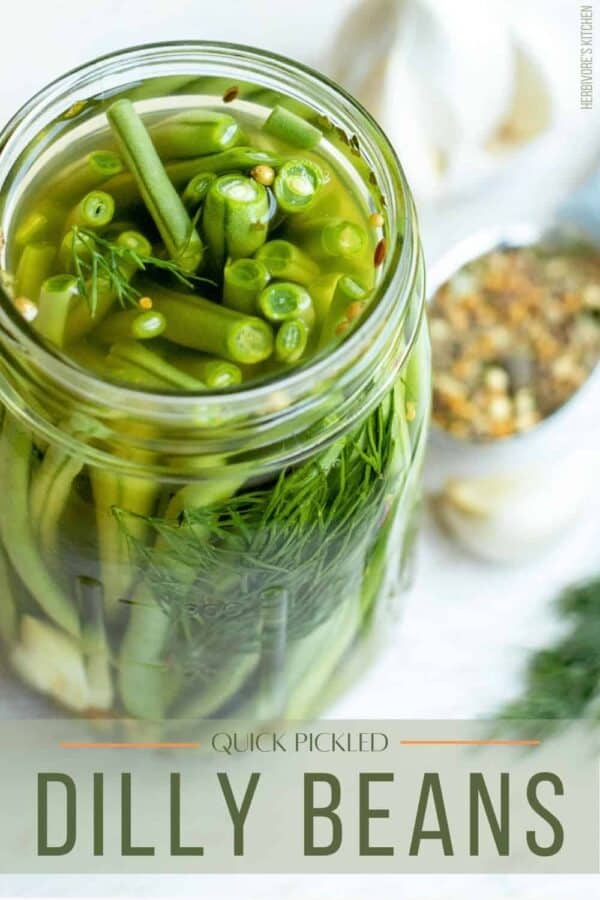 Quick Pickle Recipe: Dilly Beans