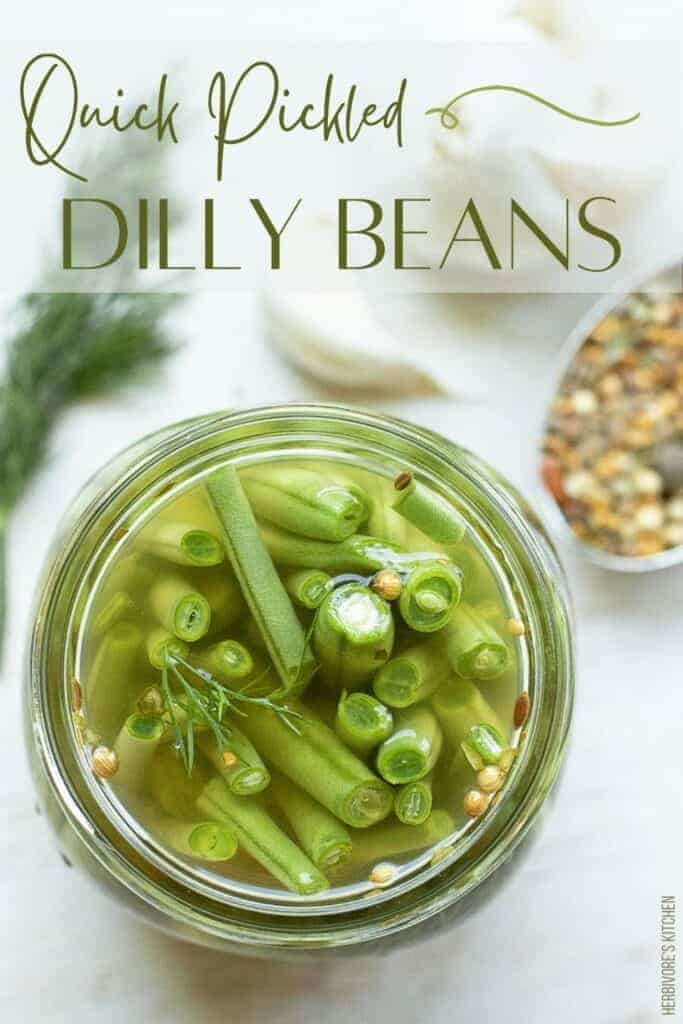 Quick Pickle Recipe Dilly Beans