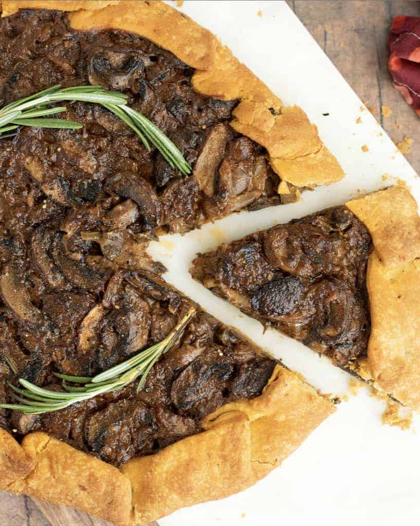 Savory Mushroom Galette Recipe