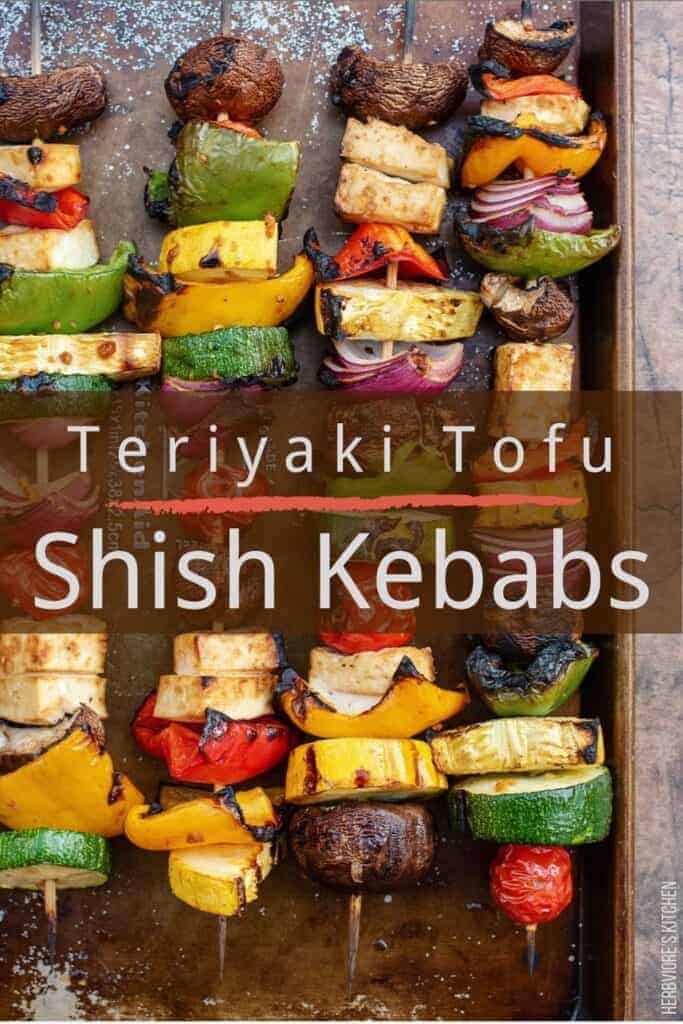 Teriyaki Tofu Shish Kebabs