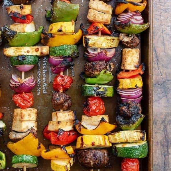 Teriyaki Tofu Shish Kebabs