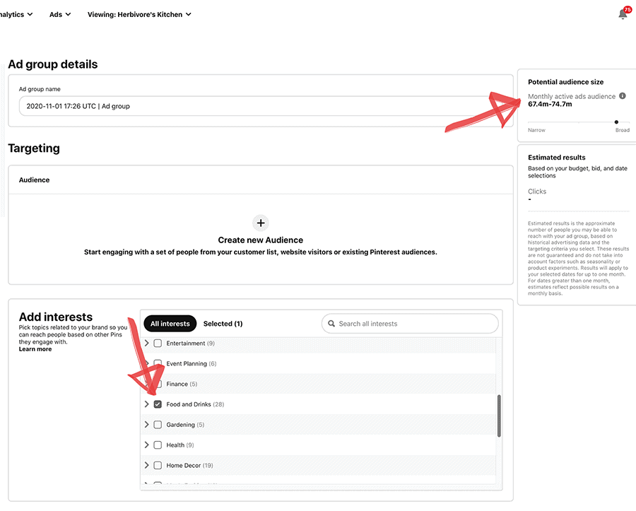 How to Use Pinterest Keywords to Market Your Food Blog