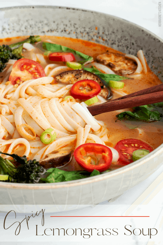 Thai Red Curry Lemongrass Soup