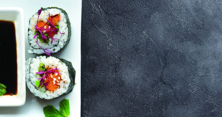 Vegan Sweet Potato Sushi Roll