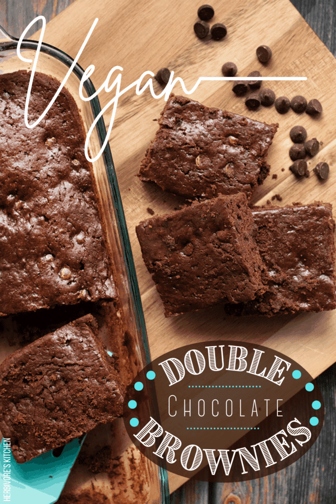 Double Chocolate Vegan Brownies: These Easy Plant-Based Brownies Will Win Over Even the Biggest Diehard Dessert Fans!