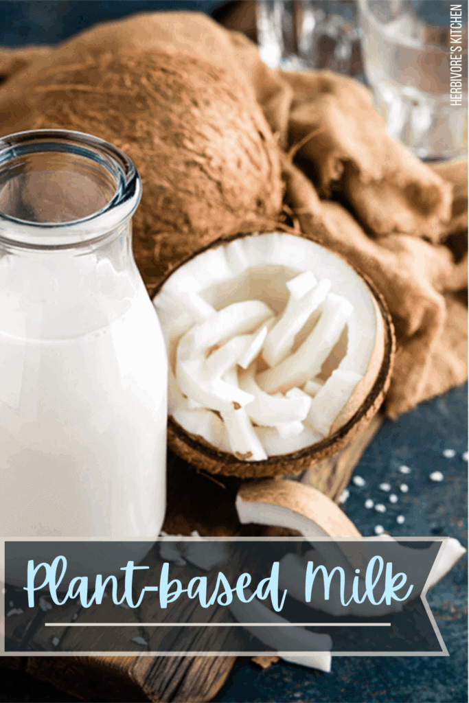 Vegan Shopping List Plantbased Milk