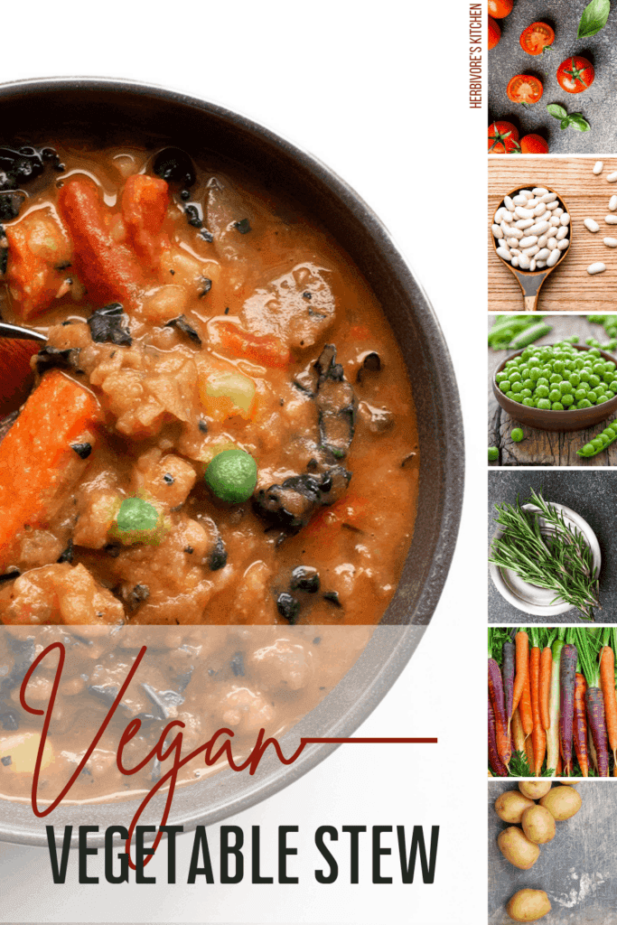 egan Vegetable Stew: Veggies Are the Showcase Ingredients in this Hearty Vegetable Stew!