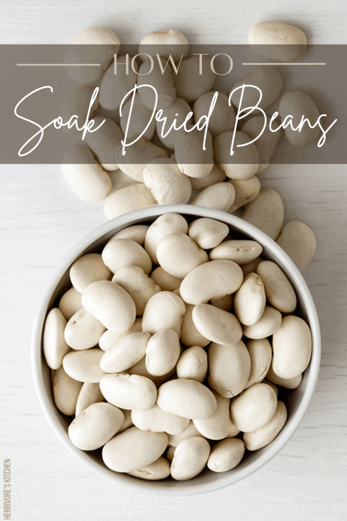 White Beans: How To Soak Dried Beans