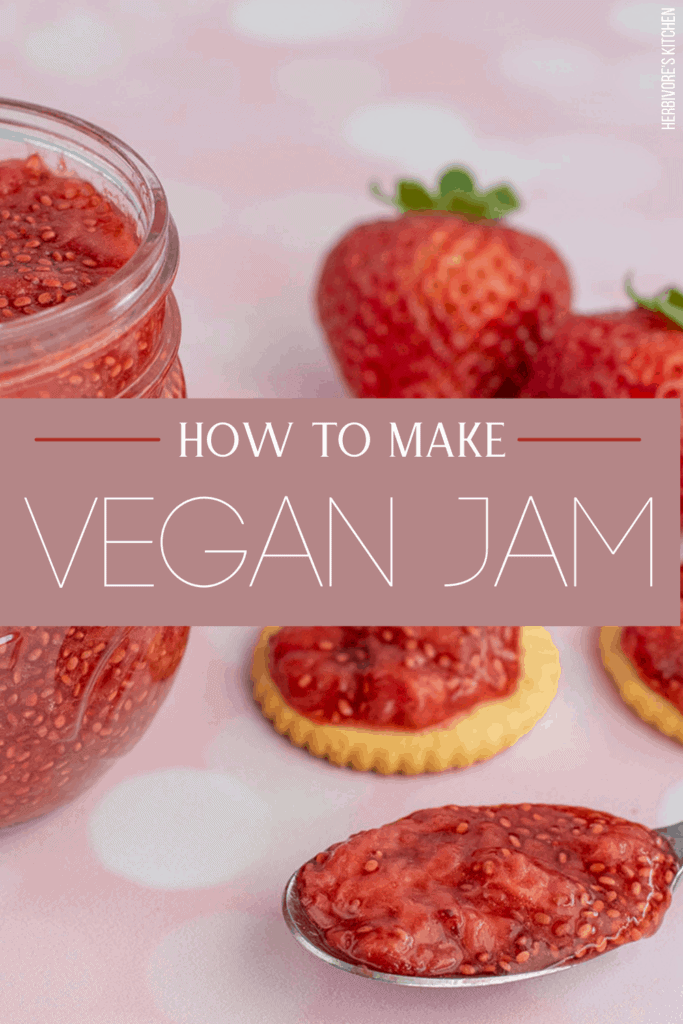 Homemade Vegan Strawberry Jelly (without gelatin) - Ruchiskitchen