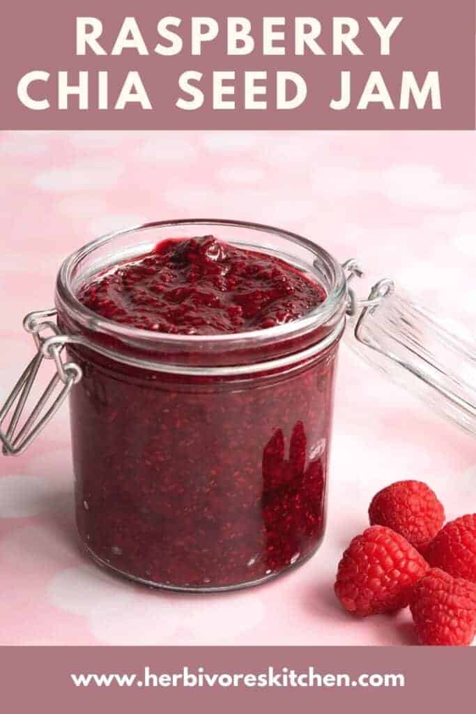 Vegan Raspberry Chia Jam: The Best of Plant Based Jam! 