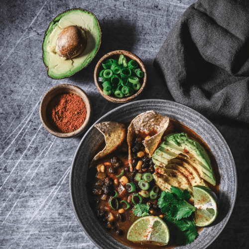 Southwest Black Bean Soup