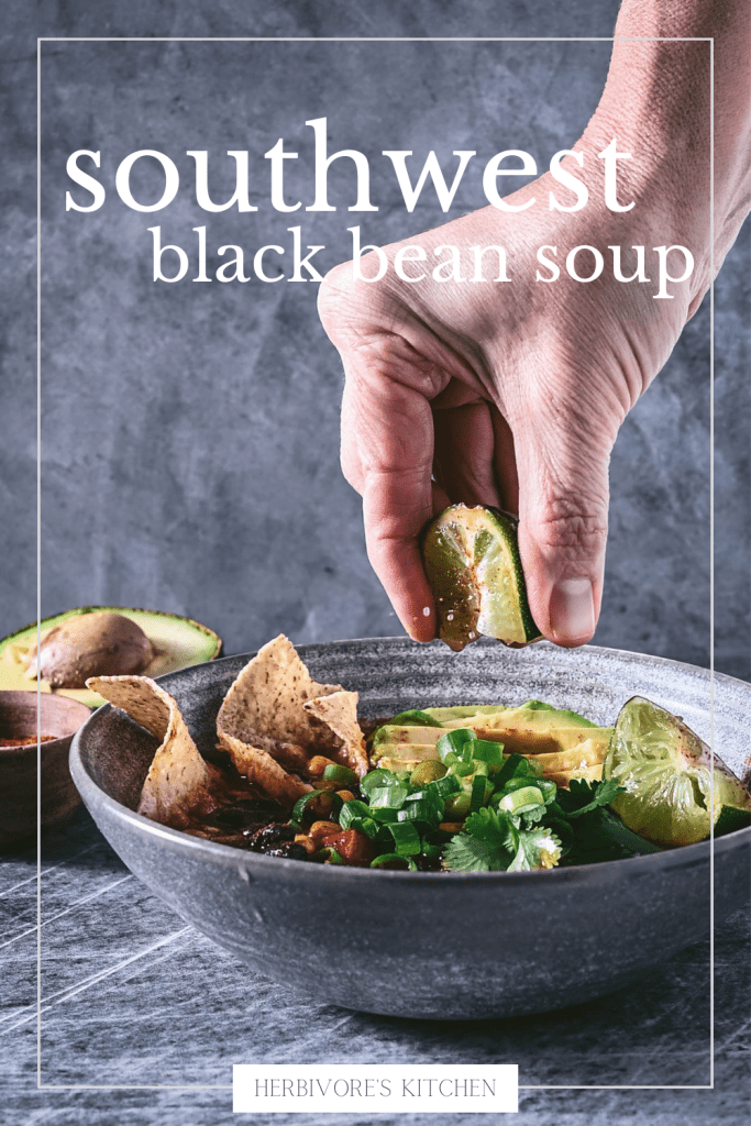 Southwest Black Bean Soup