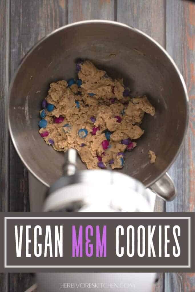 Vegan M&M Cookies: The Best Vegan Cookies in the Whole Wide World of Vegan Baking (and Maybe Baking in General!)