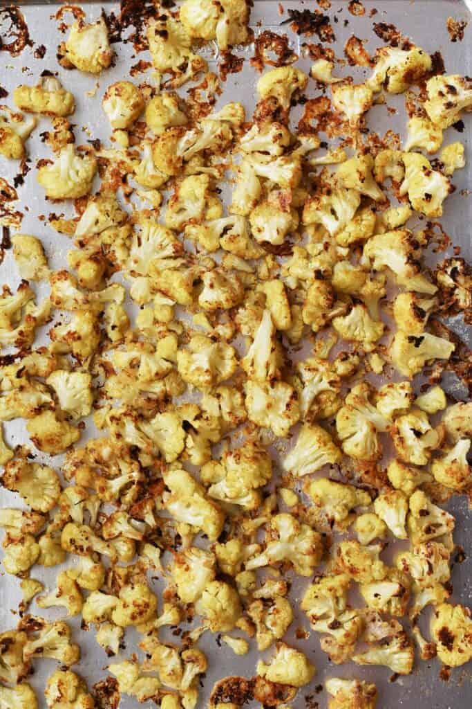 Roasted Cauliflower for Taco Toppings