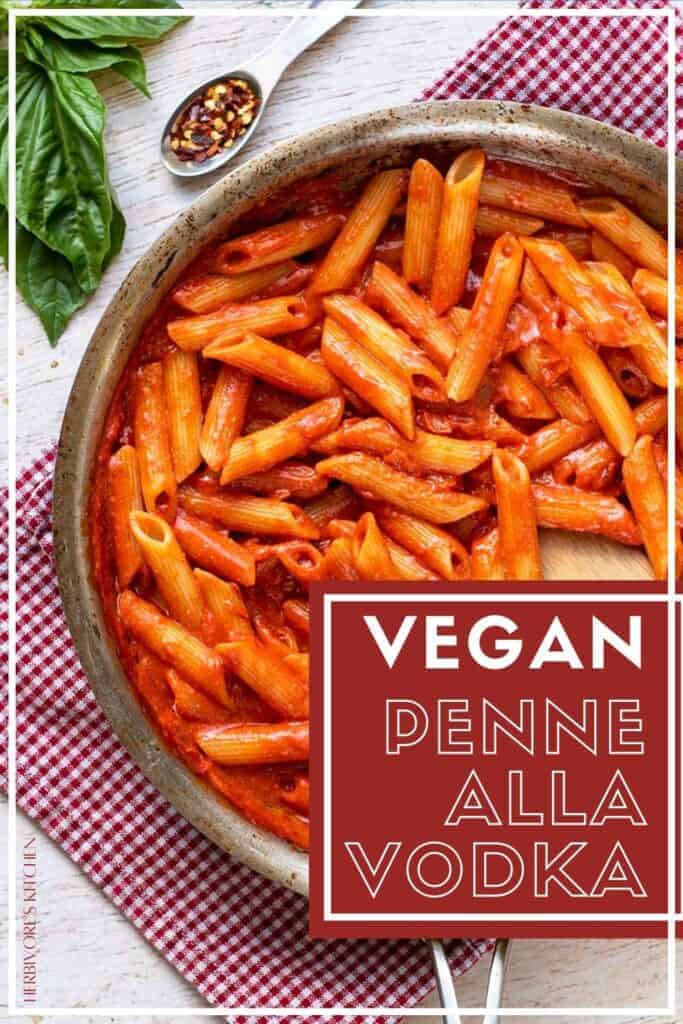 Vegan Penne Alla Vodka Comfort Food Goes Plant-Based with this Vegan Vodka Sauce Recipe