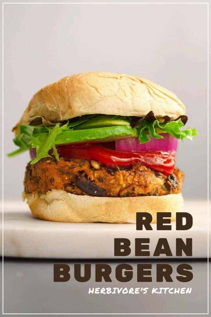 Red Bean Burger Recipe Want to Try the Best Vegan Burger? Give These Vegan Kidney Bean Burgers a Shot!