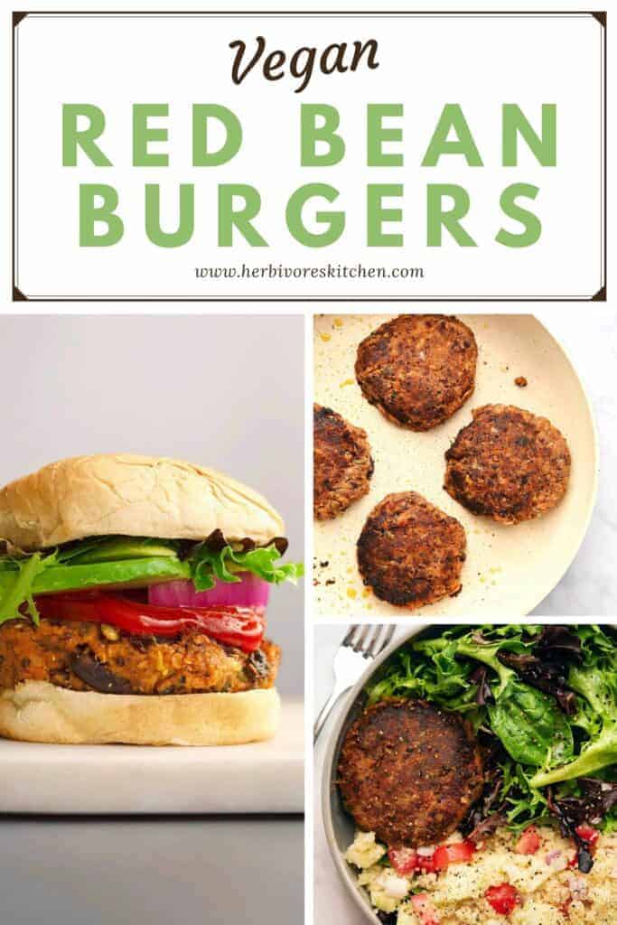 Red Bean Burger Recipe Want to Try the Best Vegan Burger? Give These Vegan Kidney Bean Burgers a Shot!