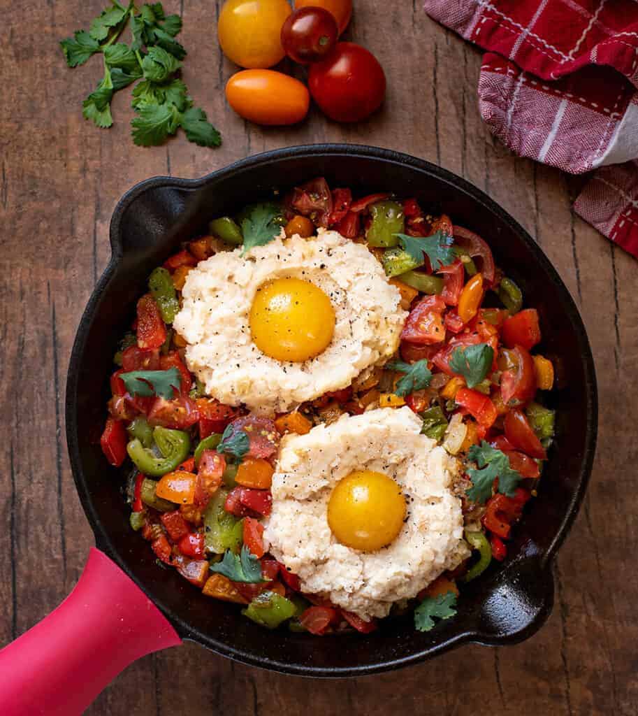 Vegan Brunch Recipes: Scrambled Veggie Breakfast Hash