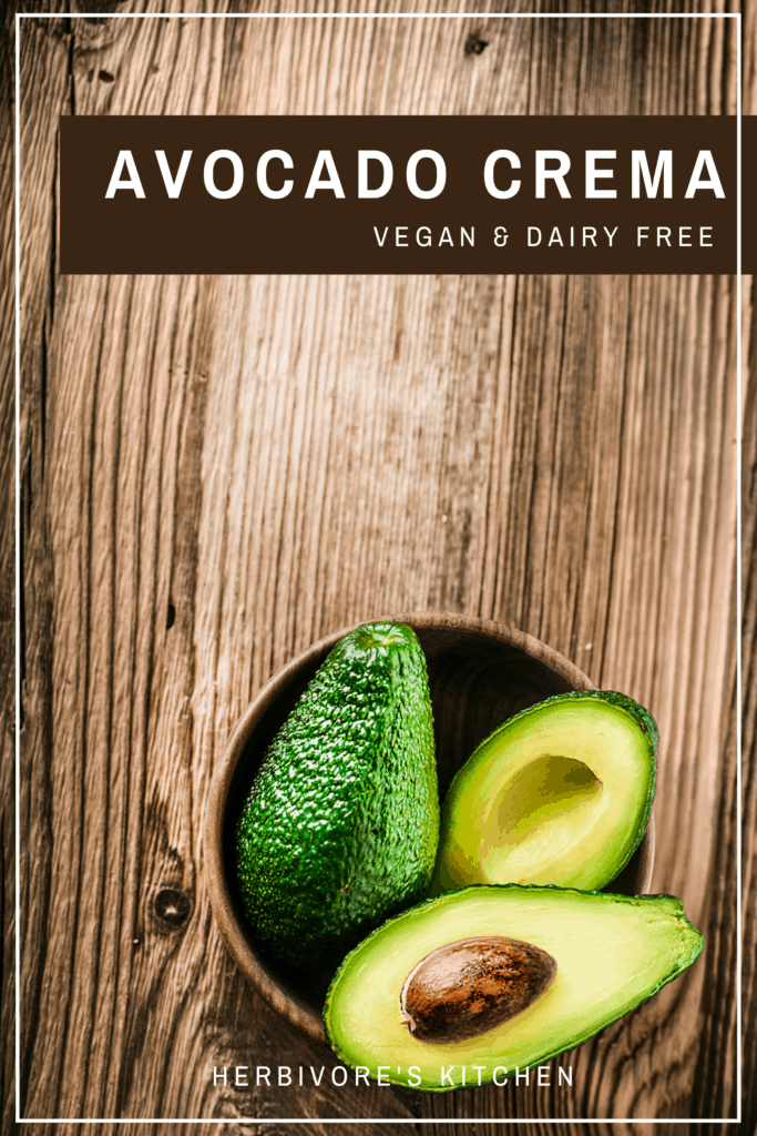 Vegan Avocado Crema Recipe