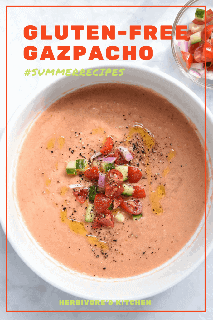 Gluten Free Gazpacho Soup Recipe