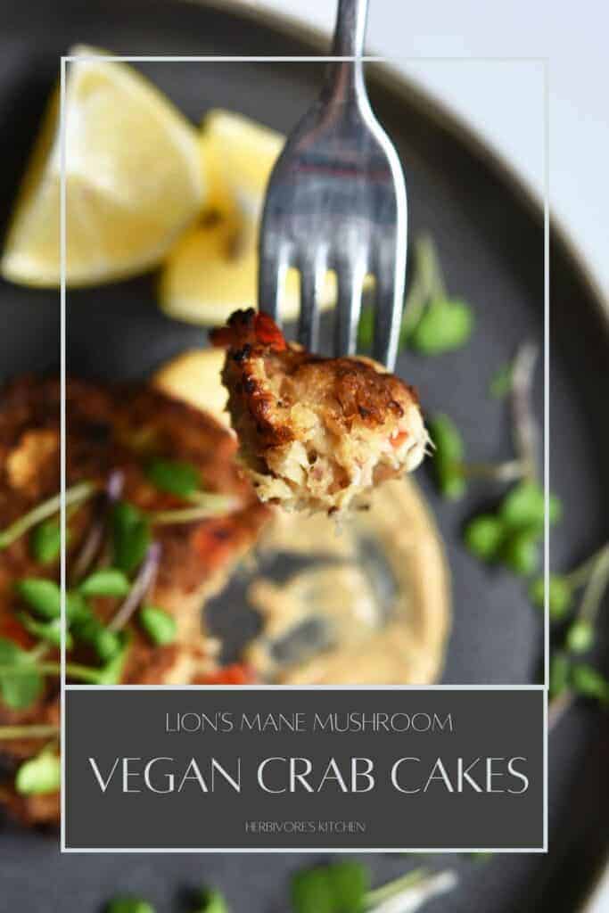 Vegan Crab Cakes with Vegan Remoulade Sauce