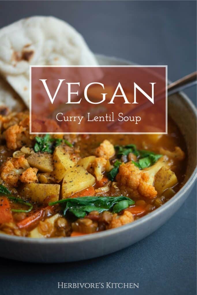 Vegan Curry Lentil Soup Warm Up with Winter with This Vegan Curry Soup!