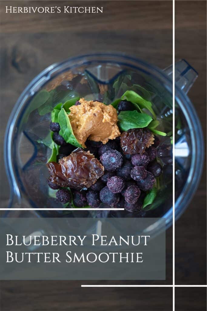 Blueberry Peanut Butter Smoothie Start Your Day Off Right with This Vegan Smoothie Recipe