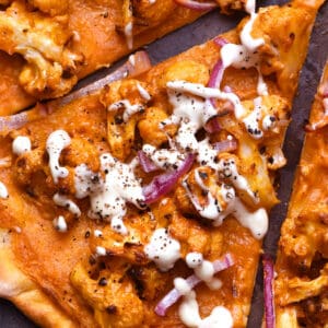 Buffalo Cauliflower Pizza A New Way to Enjoy Crispy Vegan Buffalo Cauliflower