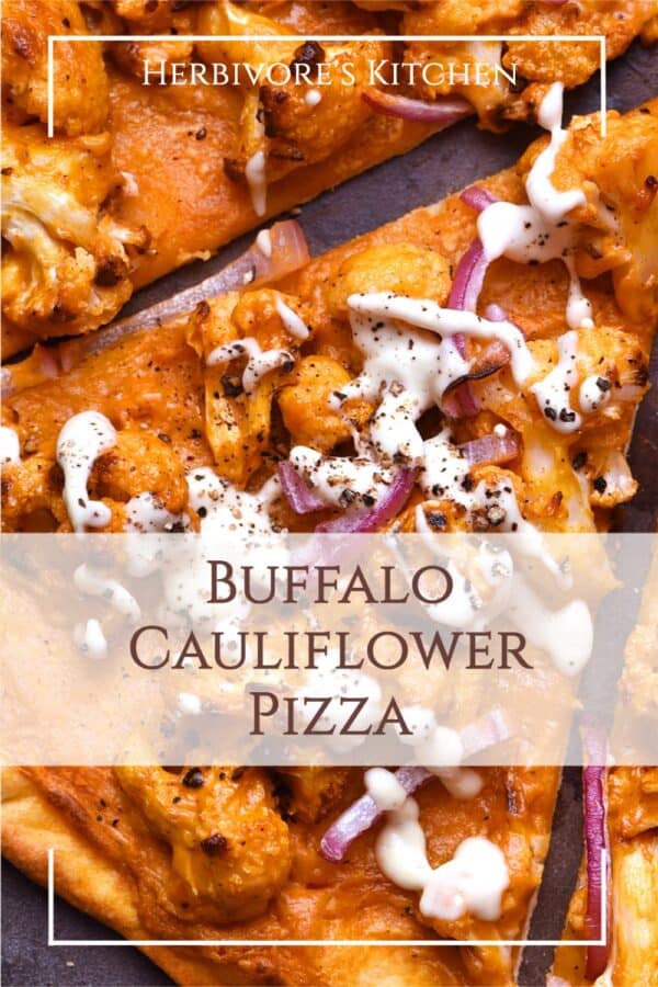 Buffalo Cauliflower Pizza